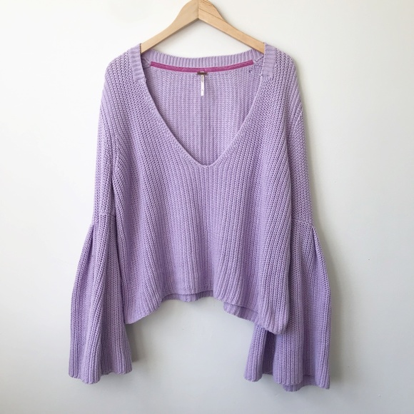 Free People Sweaters - Free People Damsel Ribbed Knit Pullover Sweater